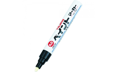（株）ＴＪＭデザイン  SPEM-BLA  タジマ　すみつけペイントマーカー　硬質・長芯（中字・丸芯）黒