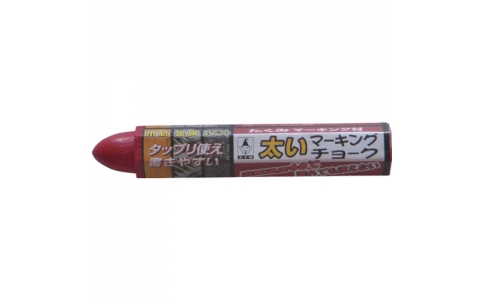 （株）たくみ  512  たくみ　太いマーキングチョーク　赤