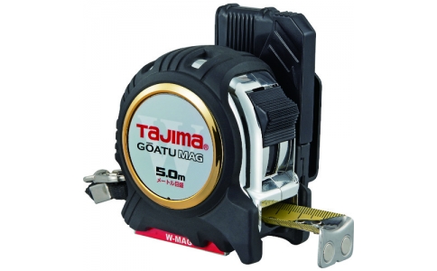 （株）ＴＪＭデザイン  GASFGLWM2550  タジマ　剛厚セフＧロックダブルマグ２５　５．０ｍ　メートル目盛