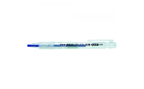不易糊工業（株）  SCH15-H  フエキ　建築用ソフトカラー鉛筆ホルダー　青