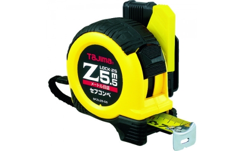 （株）ＴＪＭデザイン  SFZL25-55BL  タジマ　セフコンベＺロック－２５　５．５ｍ　メートル目盛　ブリスター