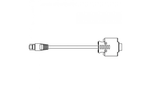 （株）ＧＵＧＥＮ  OP-C202  ＰＵＳＨＬＯＧ　キーエンスＰＬＣ　ＫＶシリーズ　ＫＶ－Ｌ２０Ｖ／２１Ｖ接続ケーブル（２ｍ）