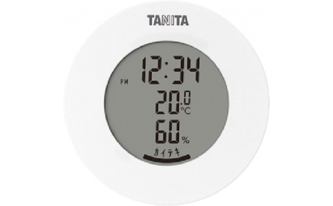 （株）タニタ  TT585WH  ＴＡＮＩＴＡ　ＴＡＮＩＴＡ　デジタル温湿度計　ＴＴ－５８５－ＷＨ