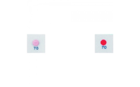 東京硝子器械（株）  014-55-95-94  ＴＧＫ　サーモカラーセンサー　１Ｍ１０５　２０枚