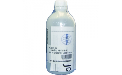 （株）佐藤計量器製作所  6401-00  佐藤　ＰＨ計用　フタル酸塩ｐＨ標準液（ＪＣＳＳ）　５００ｍｌ　ｐＨ４．０１　（６