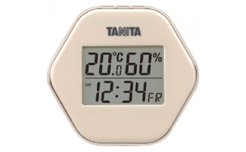 （株）タニタ  TT573IV  ＴＡＮＩＴＡ　ＴＡＮＩＴＡ　デジタル温湿度計　ＴＴ－５７３－ＩＶ