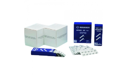 東京硝子器械（株）  428-80-63-12  ＴＧＫ　残塩計用ＤＰＤ錠剤試薬　Ｎｏ．１　１００錠入