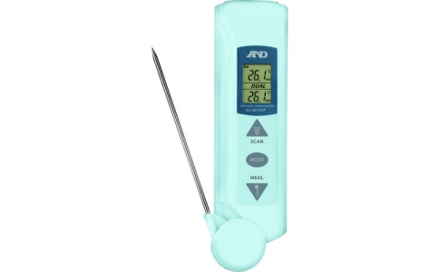 （株）エー・アンド・デイ  AD5612WP-00A00  Ａ＆Ｄ　防滴赤外線放射温度計（中心温度計）　ＡＤ５６１２ＷＰ　一般（ＩＳＯ）校正付（検査成績書＋トレサビリティ体系図）