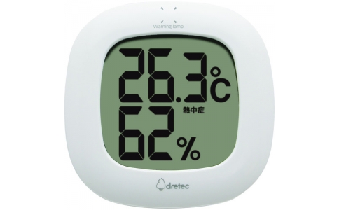 （株）ドリテック  O-295WT  ｄｒｅｔｅｃ　デジタル温湿度計「ルミール」