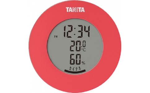 （株）タニタ  TT585PK  ＴＡＮＩＴＡ　ＴＡＮＩＴＡ　デジタル温湿度計　ＴＴ－５８５－ＰＫ