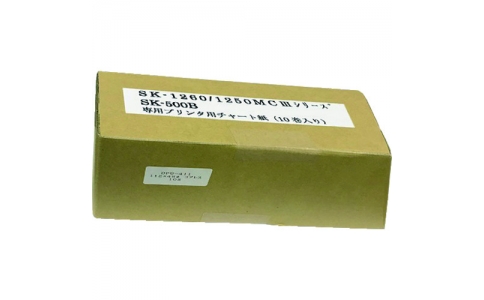 （株）佐藤計量器製作所  8009-82  佐藤　ＳＫ－１２６０・ＳＫ－５００Ｂ専用プリンタ用（８００９－８２）（１０巻入）