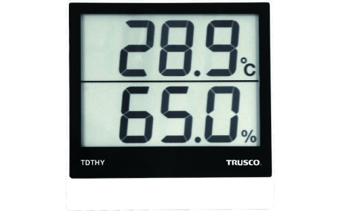 トラスコ中山（株）  TDTHY  ＴＲＵＳＣＯ　デジタル温湿度計