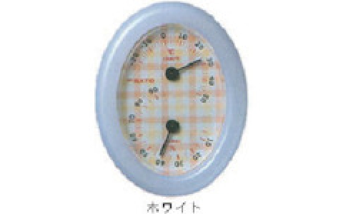 （株）佐藤計量器製作所  NO1016-00  佐藤　アクリス　温湿度計ホワイト