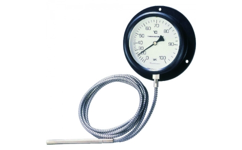 （株）佐藤計量器製作所  VB-100P-3  佐藤　隔測式温度計　ＶＢ－１００Ｐ　０～１２０℃　（４３００－１２）
