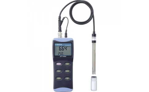 （株）佐藤計量器製作所  SK-620PH2-6435-00  佐藤　ハンディ型ＰＨ計　ＳＫー６２０ＰＨ２（標準センサＰＨＰー３１付）６４３５ー００