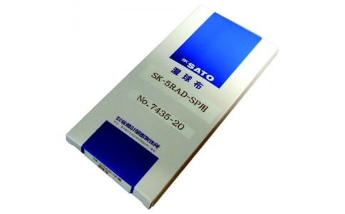 （株）佐藤計量器製作所  7435-20  佐藤　ＳＫ－５ＲＡＤ－ＳＰ・ＳＫ－５ＲＡＤ－ＭＲ専用湿球布　（６０本入）
