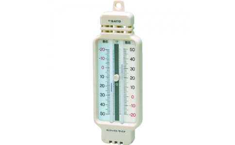 （株）佐藤計量器製作所  1506-50  佐藤　ミニマックス・ワイド　－４０～５０℃　（アイボリー）　（１５０６－５０）