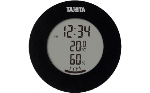 （株）タニタ  TT585BK  ＴＡＮＩＴＡ　ＴＡＮＩＴＡ　デジタル温湿度計　ＴＴ－５８５－ＢＫ