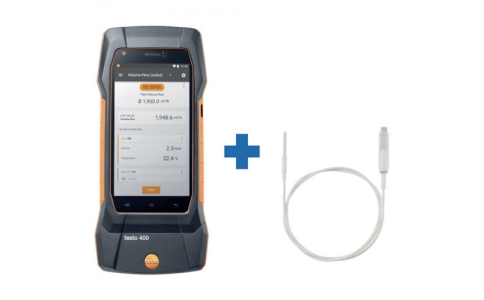 （株）テストー  TD20-400-13  テストー　ｔｅｓｔｏ４００　＋　Ｐｔ１００　フレキシブル温度プローブ