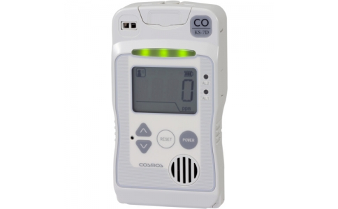 新コスモス電機（株）  KS-7D(F.S.150PPM-AC100VPLUG)  新コスモス　低濃度警報タイプ　一体型一酸化炭素検知警報器（ＡＣ１００Ｖコンセントプラグ接続）