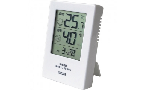 （株）クレセル  CR-2600W  クレセル　デジタル温湿度計　Ｆａｃｙ～フェイシー～