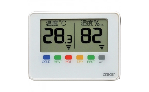 （株）クレセル  CR-1500W  クレセル　デジタルポータブル温湿度計