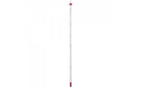 東京硝子器械（株）  801530601  ＴＧＫ　赤液棒状温度計　０～５０℃　３００Ｌ