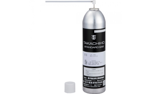 （株）ガステック  1508  ガステック　校正用ガスプッシュ缶　７Ｌ（ＣＯ２５ｐｐｍ／ＣＯ２　１６００ｐｐｍ）