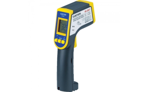 （株）カスタム  IR-307  カスタム　デジタル温湿度計　測定温度範囲０～５０℃