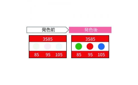 因幡電機産業（株）  3S85-JP  ＪＡＰＰＹ　サーモカラーセンサー（２０枚入り）
