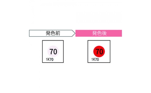 因幡電機産業（株）  1K70-JP  ＪＡＰＰＹ　サーモカラーセンサー（２０枚入り）