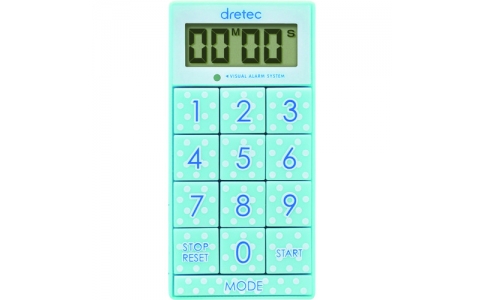 （株）ドリテック  T-520BL  ｄｒｅｔｅｃ　デジタルタイマー　スリムキューブ