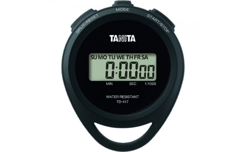 （株）タニタ  TD-417-BK  ＴＡＮＩＴＡ　ストップウオッチＴＤ４１７ＢＫ