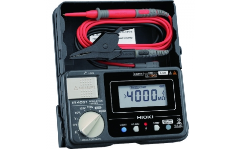 日置電機（株）  IR4051-10  ＨＩＯＫＩ　デジタル絶縁抵抗計（５レンジ）　ＩＲ４０５１－１０
