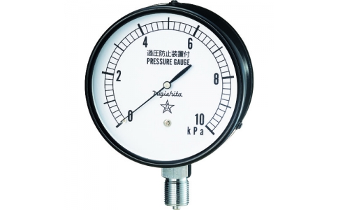 右下精器製造（株）  CA411-211-15KPA  右下　微圧計　圧力レンジ０～１５ｋＰａ　接続部サイズＧ３／８Ｂ