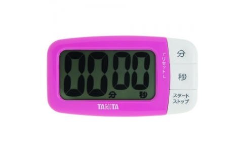 （株）タニタ  TD-394-PK  ＴＡＮＩＴＡ　でか見えプラスタイマーＴＤ３９４ＰＫ