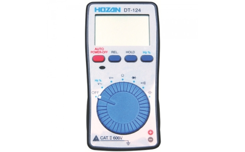 ホーザン（株）  DT-124  ＨＯＺＡＮ　デジタルマルチメータ