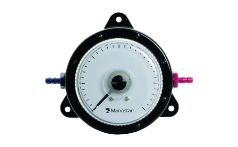 （株）山本電機製作所  WO81FN1000D  マノスター　微差圧計　マノスターゲージ　＜表面形・置針なし＞