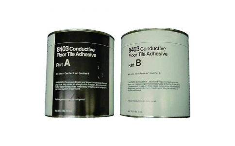ＤＥＳＣＯ　ＪＡＰＡＮ（株）  8403  ＳＣＳ　静電気導電性タイル用接着剤　８４０３　エポキシ２液混合　１ガロン缶セット