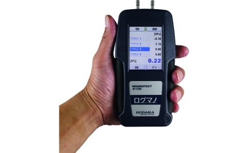 ホダカ（株）  HT-1700-1000  ホダカ　差圧計　デジタルマノメータ　ログマノ　計測範囲－７５０～＋１０００ｈＰａ