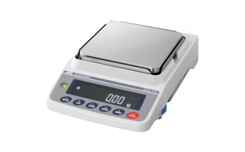 （株）エー・アンド・デイ  GX6002AWP-00A00  Ａ＆Ｄ　校正用分銅内蔵型防塵・防水汎用天びん　ＧＸ－６００２ＡＷＰ　ひょう量６２００ｇ×最小表示０．０１ｇ　一般校正付