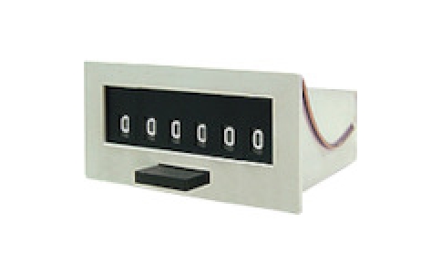 ライン精機（株）  MCF-6XUL DC24V  ライン精機　電磁カウンター（リセットツキ）６桁