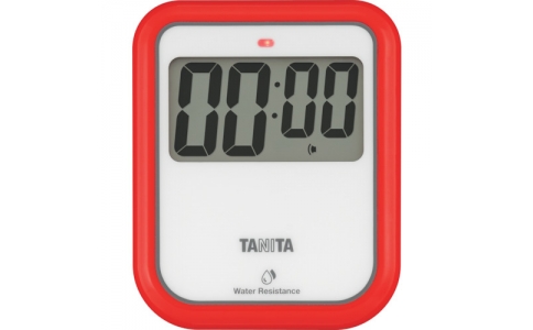 （株）タニタ  TD-424-RD  ＴＡＮＩＴＡ　非接触タイマー　洗えるタイプ　ＴＤ－４２４－ＲＤ