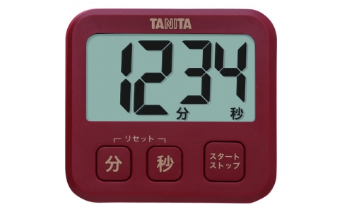 （株）タニタ  TD-408-RD  ＴＡＮＩＴＡ　薄型タイマーＴＤ４０８ＲＤ