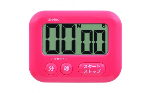 （株）ドリテック  T-541PK  ｄｒｅｔｅｃ　大画面タイマー