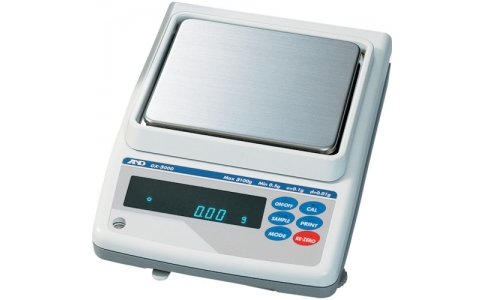 （株）エー・アンド・デイ  GX3000  Ａ＆Ｄ　汎用電子天びん校正用分銅内蔵０．０１ｇ／３１００ｇ