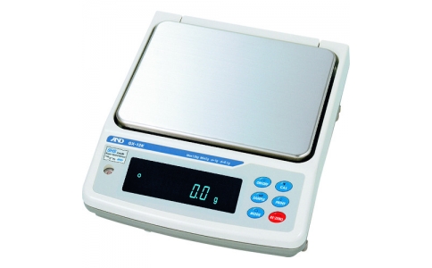 （株）エー・アンド・デイ  GX12K-00A00  Ａ＆Ｄ　防塵・防水　校正用分銅内蔵中量級天びん　ＧＸ１２Ｋ　一般校正付