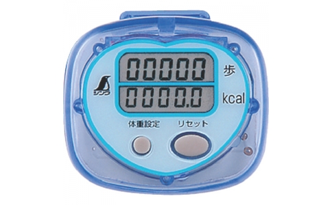 シンワ測定（株）  4960910741393  シンワ　歩数計　ジョイウォーク　Ｓカロリー　ブルー