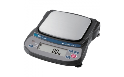 （株）エー・アンド・デイ  EJ6100  Ａ＆Ｄ　コンパクト電子天びん　０．１Ｇ／６１００Ｇ