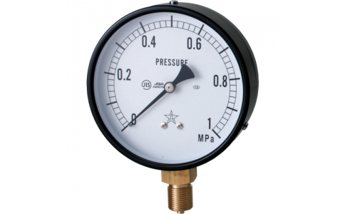 右下精器製造（株）  G311-211-V-0.16MPA  右下　圧力計　ＡＶＴ３／８×７５×０．１６ＭＰａ
